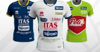 Image de l'article Trentino Volley et Errea dévoilent les maillots 2018-2019