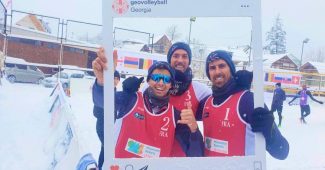 Image de l'article Interview équipe de France de Snow Volley : « L’idéal serait des chaussures à crampons totalement imperméables »