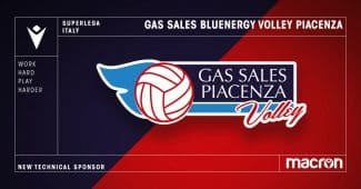 Image de l'article Gas sales Bluenergy Volley Piacenza signe un nouveau partenariat avec Macron